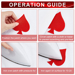 Термоклейкая ткань для вышивки утюгом / пришивание заплат&nbsp;DIY-GF0003-96