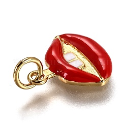 Латунь эмаль подвески&nbsp;KK-B026-23G