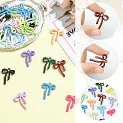 30 шт. подвески из сплава с покрытием из распылительной краски и искусственного жемчуга ABS&nbsp;FIND-SC0019-57