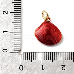 Латунь эмаль подвески&nbsp;KK-A268-08G-03