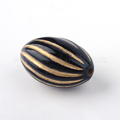 Овальные обшивки акриловые бусины&nbsp;X-PACR-Q102-128B