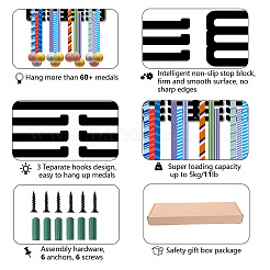 Железная вешалка для медалей&nbsp;ODIS-WH20004-045