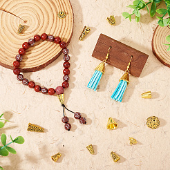 Тибетский стиль сплава шарик крышка&nbsp;PALLOY-TA0001-53