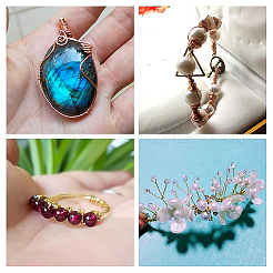 Круглая медная проволока&nbsp;CWIR-BC0001-0.4mm-S