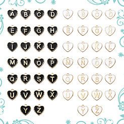 2 комплект подвесок с эмалью из сплава 2 цветов&nbsp;ENAM-SC0006-63