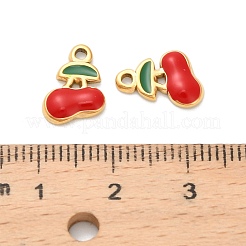 Подвески из нержавеющей стали 304 с эмалью&nbsp;STAS-K306-58B-G