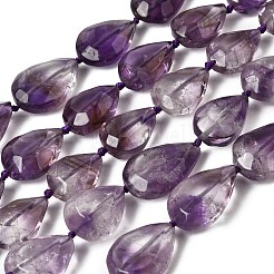 Природный аметист нитей бисера&nbsp;G-D365-F03