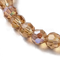 Гальванизируйте прозрачное стекло бисер нитей&nbsp;EGLA-A035-T6mm-L17