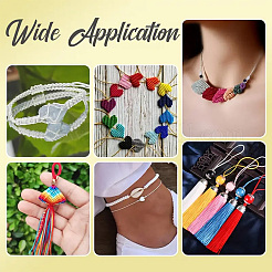 8 рулон 8-х цветных нейлоновых ниток&nbsp;NWIR-YW0001-13