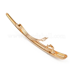 Заколки для волос из сплава с железным зажимом&nbsp;PHAR-G014-05B-G