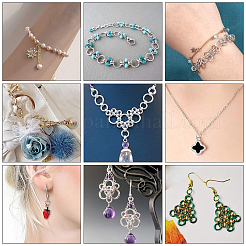 Долговечные открытые соединительные кольца из алюминия с покрытием&nbsp;ALUM-PH0001-07EB