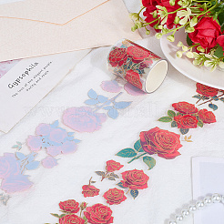 2 рулон 2-х цветных наклеек-планировщиков с цветочным узором&nbsp;DIY-CN0001-42A