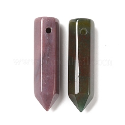 Натуральный индийский агат остроконечные подвески&nbsp;G-D460-01B