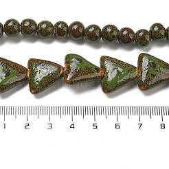 Фарфора ручной работы бисер нитей&nbsp;PORC-B002-19A