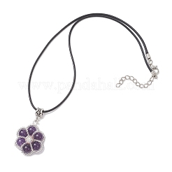 Ожерелье из синтетической бирюзы&nbsp;NJEW-MZ00140