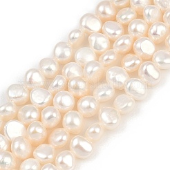 Нити из натурального культивированного пресноводного жемчуга&nbsp;PEAR-P064-19E-12A
