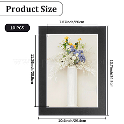 Прямоугольные картонные бумажные рамки для фотографий&nbsp;DIY-WH20062-28P