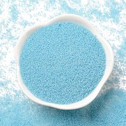 Светящиеся в темноте прозрачные мини-стеклянные круглые бусины&nbsp;GLAA-F124-A04