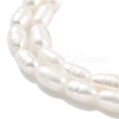 Нити из натурального культивированного пресноводного жемчуга&nbsp;PEAR-P062-01E