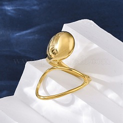 Кольца из нержавеющей стали 304 для женщин&nbsp;RJEW-B121-06B-G