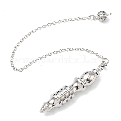 Латунные маятники для лозоходства в форме большой пули&nbsp;HJEW-P023-01