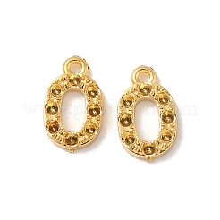 10 шт. подвеска из нержавеющей стали 304 со стразами&nbsp;STAS-Z144-01G