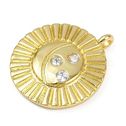 Латунные микро проложить кубического циркония подвески&nbsp;KK-M322-36G