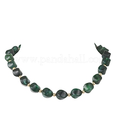 Двухцветные акриловые витые бусы&nbsp;NJEW-JN05840-02