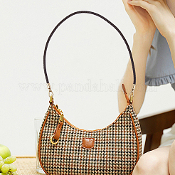 Плетеные ручки сумки из искусственной кожи&nbsp;PURS-WH0005-96A-04G