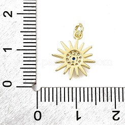 Латунные микро проложить кубического циркония подвески&nbsp;KK-V011-56G