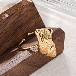 Кольца-манжеты из нержавеющей стали 304 для женщин&nbsp;LS-RJEW-F175-01G-04