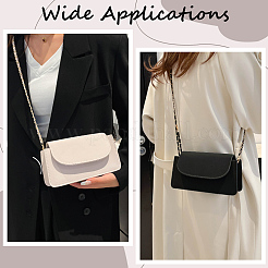 1 шт. цепной ремешок для сумки из искусственной кожи и сплава&nbsp;PURS-CL0001-13B