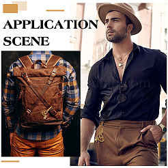 Застежки-гвоздики с крючком из латуни&nbsp;KEYC-ME00011