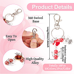 10шт. брелки из сплава ангела&nbsp;KEYC-TAC00046