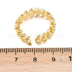 Латунные манжеты для женщин&nbsp;RJEW-Z113-06G