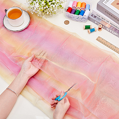 Сетчатая ткань из полиэстера&nbsp;DIY-WH0698-012B