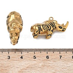 Подвески из нержавеющей стали 304 с эмалью&nbsp;STAS-A139-02C-G