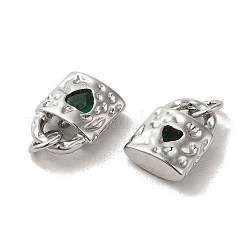 Латунные микро проложить кубического циркония подвески&nbsp;KK-H461-06P-02