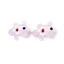 Нити бугорчатых бусин ручной работы в технике лэмпворк&nbsp;LAMP-T021-25B