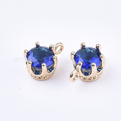 Прозрачные стеклянные амулеты&nbsp;GLAA-T007-17A