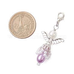 Абс пластик имитация жемчуга подвеска украшения&nbsp;HJEW-JM03622