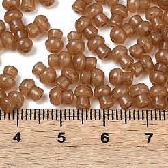 Стеклянные бусины прозрачных цветов&nbsp;SEED-R001-01O