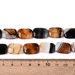 Природный агат бисер нитей&nbsp;G-N356-03A-04