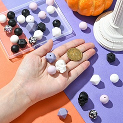 Хэллоуин тема пищевой экологически чистые силиконовые бусины&nbsp;SIL-YW0001-45