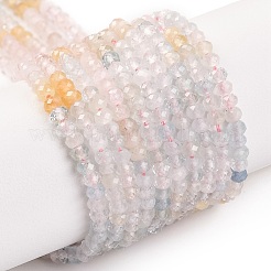 Природные морганит нитей бисера G-F770-D04-02