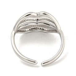 Кольцо-манжета для губ из нержавеющей стали 304&nbsp;RJEW-A043-20P