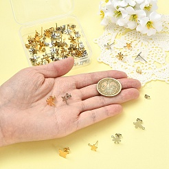 Фурнитура для сережек-гвоздиков из нержавеющей стали 304 и 201&nbsp;STAS-YW0011-14