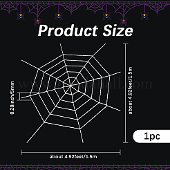 Полиэстер паутина украшение для вечеринки&nbsp;AJEW-WH20033-073A