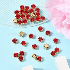 Preciosa® maxima crystal в пришивной чашке&nbsp;Y-PRC-SS29-90070-G