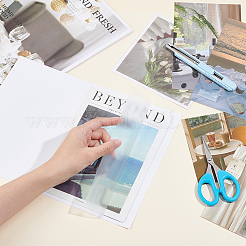 A4 пластиковые прозрачные ламинированные листы для домашних животных&nbsp;DIY-WH0504-125A